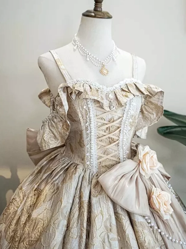 Classic Lolita dress care and maintenance guide showing garment storage proper cleaning methods and preservation for longevity