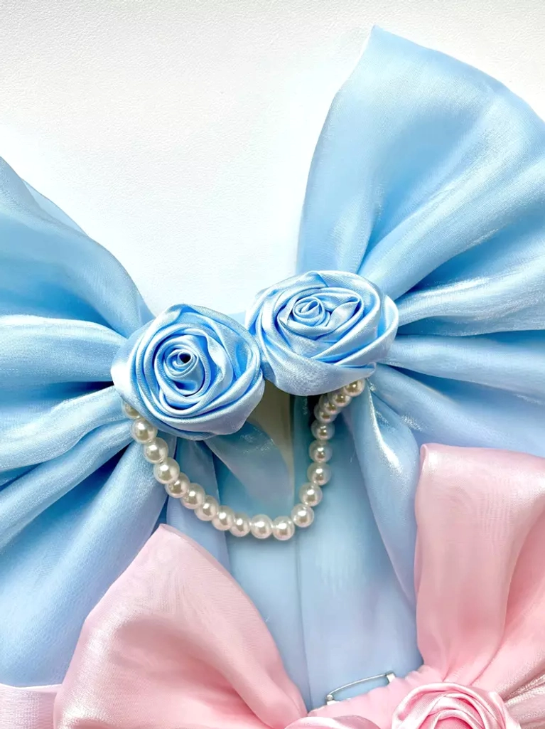 Detachable Rococo Lolita train accessory attachment mechanism and wearing instruction demonstration