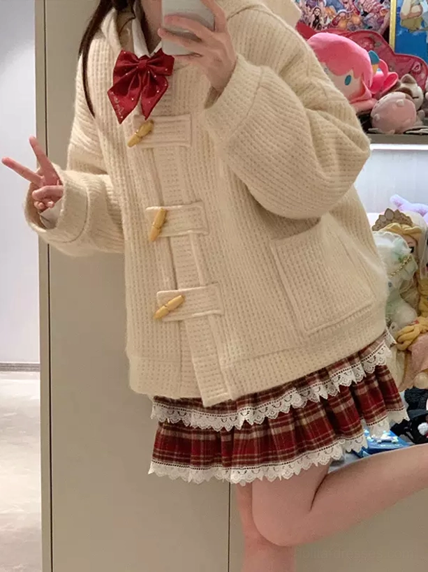 lolita toggle coat rococo sweet aesthetic picnic outing styling with tea party dress outdoor coordinate inspiration