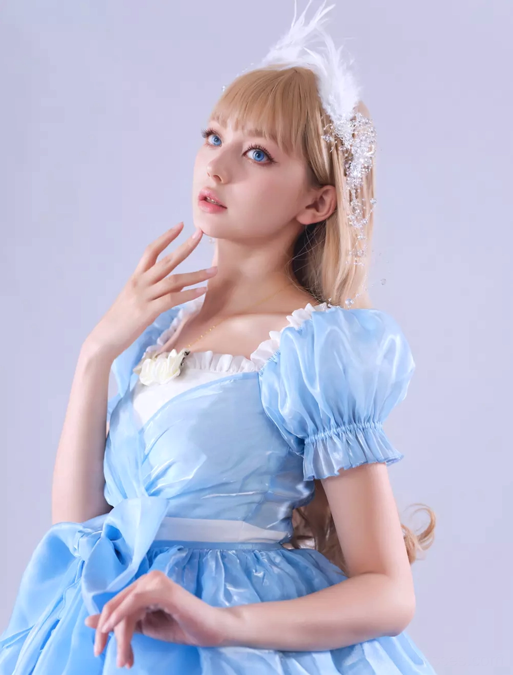 Sky blue sweet lolita dress styling inspiration for tea parties, daily casual wear, and alternative fashion events showcasing versatile wear occasions