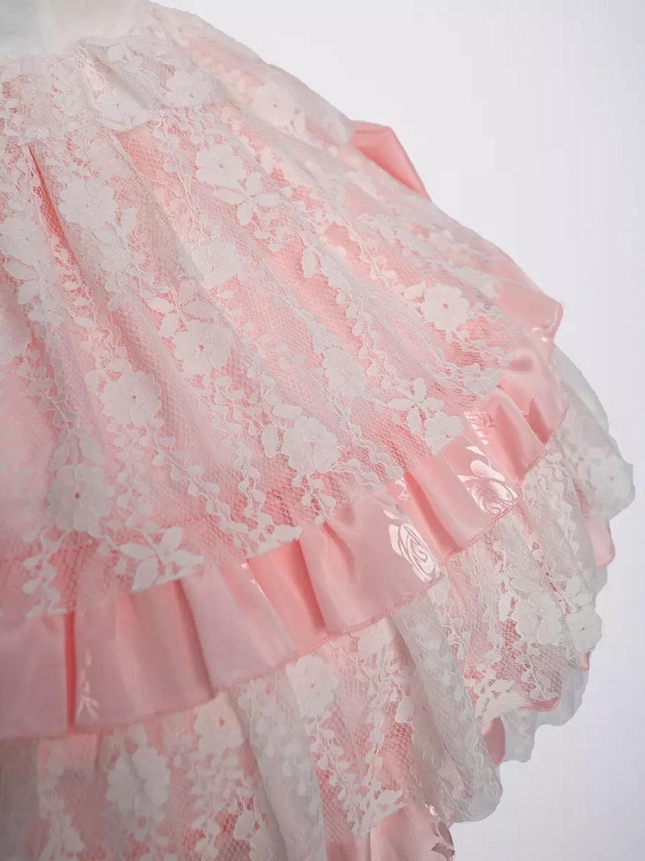 Sweet lolita dress complete coordinate styling with accessories stockings footwear and complementary pieces